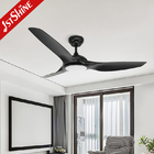 Dc Motor Ceiling Fan With Led And Remote Control Black ABS Blades