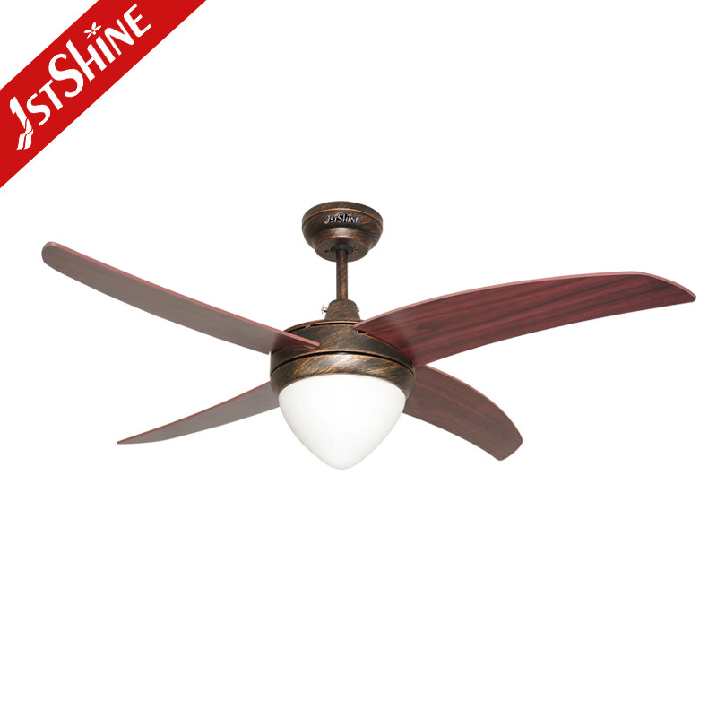 High Speed Decorative Ceiling Fan With Light And Remote Energy Saving Ac Motor