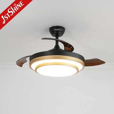 42'' Retractable Ceiling Fan With Dimmable LED Light Amd DC Motor