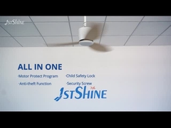 রিমোট কন্ট্রোল সহ লো প্রোফাইল সিলিং ফ্যান