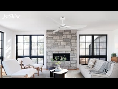 ৫২ ইঞ্চি সাদা সিলিং ফ্যান লাইট বিহীন এবিএস ব্লেড স্মার্ট অ্যাপ কন্ট্রোল