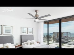 6-স্পিড রিমোট কন্ট্রোল সহ ডিমমেবল এলইডি সিলভার ব্লেড ডিজাইন