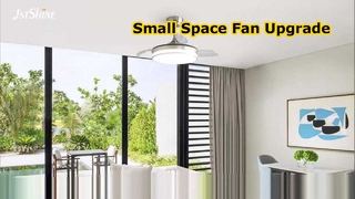 36 ইঞ্চি প্রত্যাহারযোগ্য সিলিং ফ্যান ডিমেবল লাইট