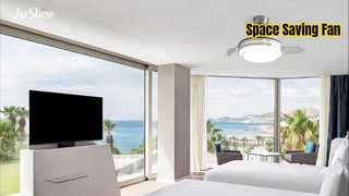 36 ইঞ্চি প্রত্যাহারযোগ্য সিলিং ফ্যান LED লাইট