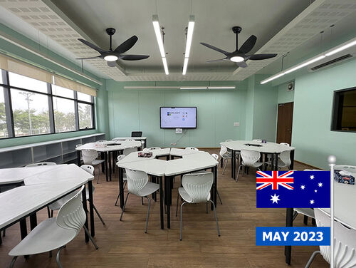 ইন্টারন্যাশনাল স্কুল সিলিং ফ্যান প্রকল্প