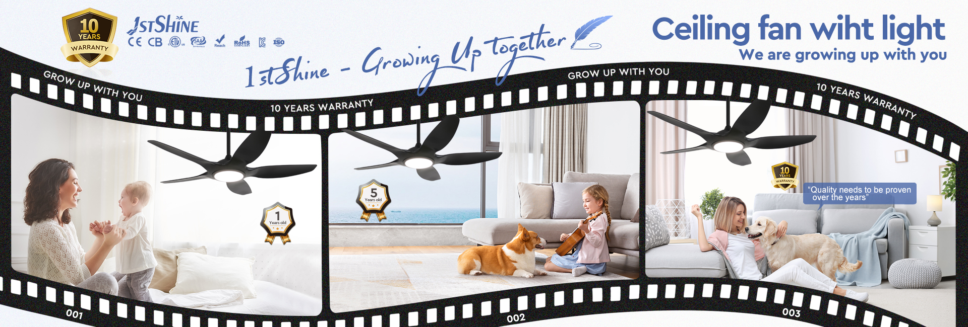 গুণ রিমোট LED সিলিং ফ্যান কারখানা