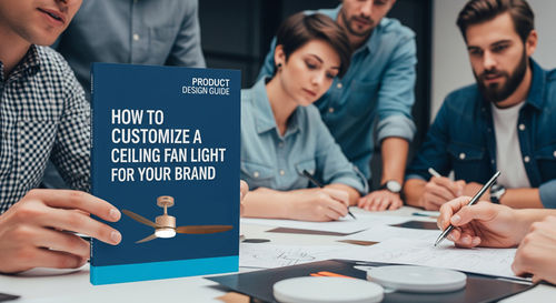 সম্পর্কে সর্বশেষ কোম্পানি খবর আপনার ব্র্যান্ডের জন্য সিলিং ফ্যানের আলো কীভাবে কাস্টমাইজ করবেন