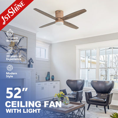 ভালো দাম স্মার্ট LED সিলিং ফ্যান সঙ্গে নীরব ডিসি মোটর ফ্লাশ উচ্চ গতির মাউন্ট অনলাইন