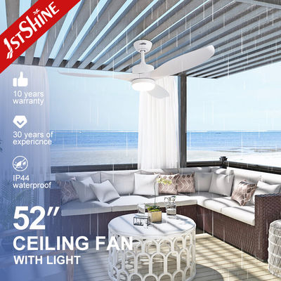 ভালো দাম জলরোধী আউটডোর সিলিং ফ্যান, ৩টি প্লাস্টিকের ব্লেড এবং সাদা এলইডি আলো সহ অনলাইন